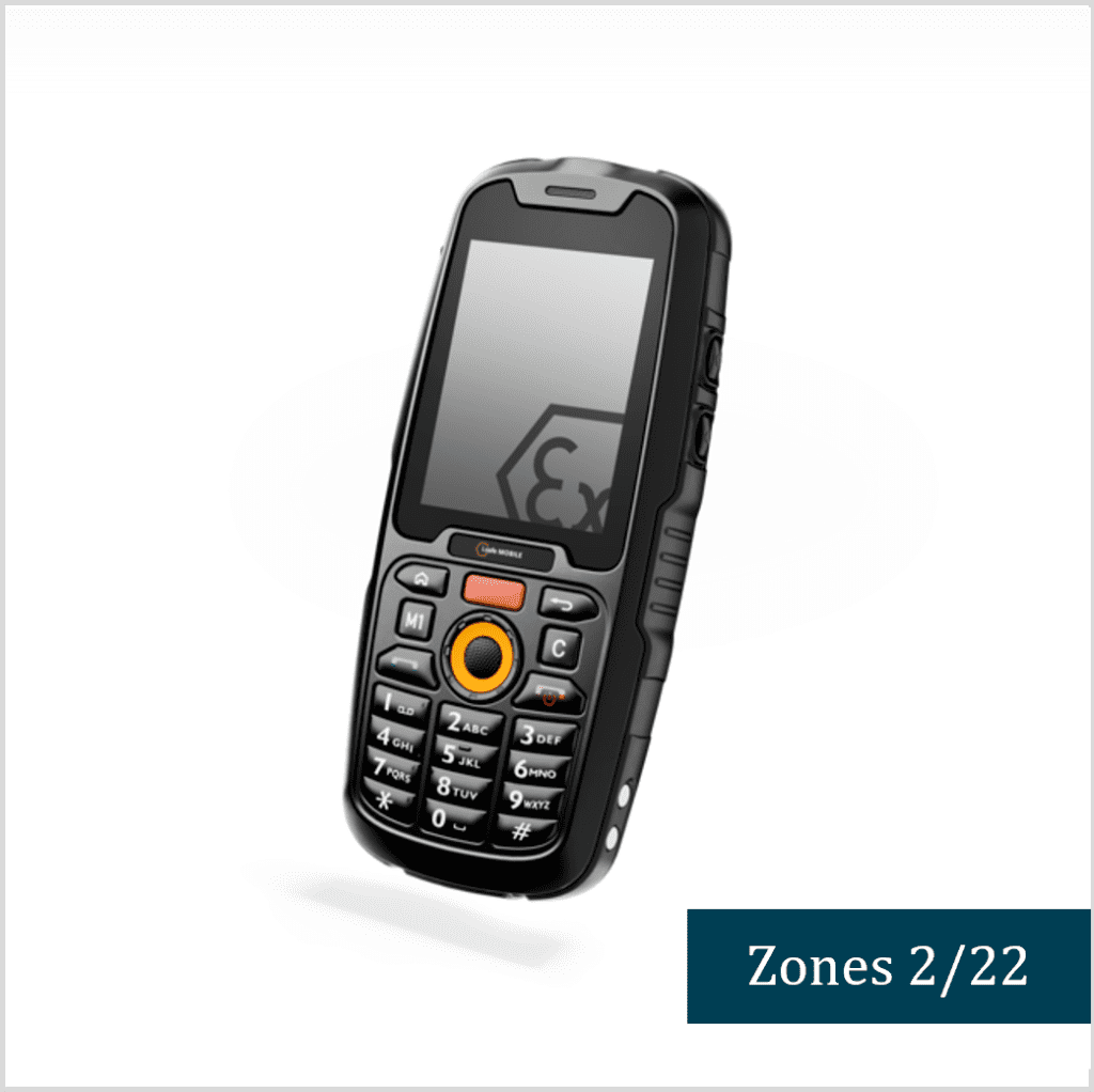 téléphone ATEX zones 2/22 IS120.2