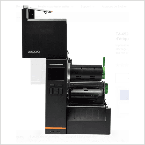 Imprimante d'étiquettes industrielle TJ-4520TN